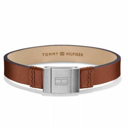 Bracciale Uomo Tommy Hilfiger 2700949 Pelle 25 cm