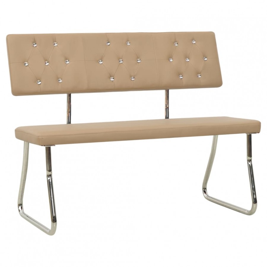 Banc 110 cm Cappuccino Similicuir