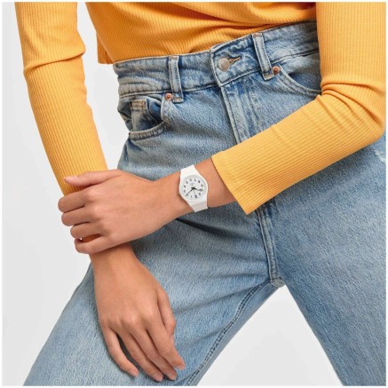 Unisex-Uhr Swatch (Ø 34 mm) 2