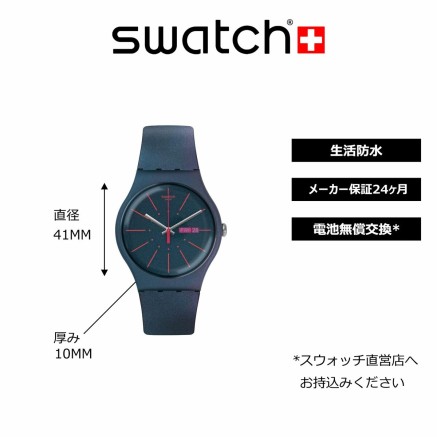 Unisex Watch Swatch (Ø 41 mm) 2