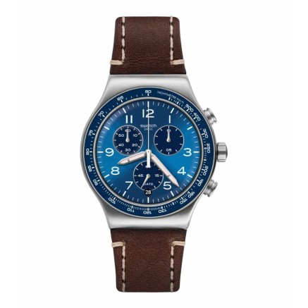 Unisex-Uhr Swatch YVS466 (Ø 43 mm)