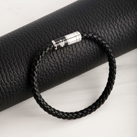 Herrenarmreif Maserati JM222AVE07 Leder 25 cm