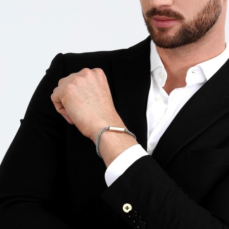 Bracciale Uomo Maserati Acciaio inossidabile 22 cm