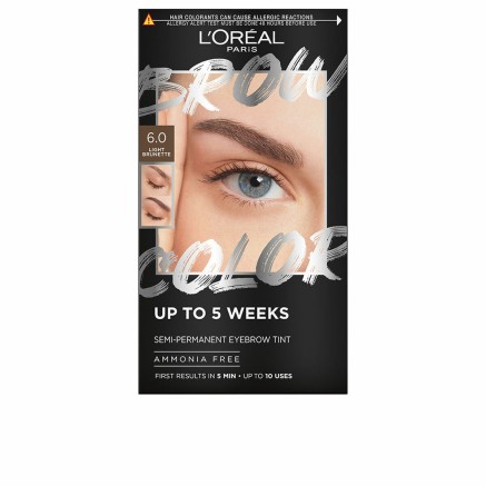 Tinte para Cejas L'Oreal Make Up BROW COLOR Nº 6.0 Light brunette Sem