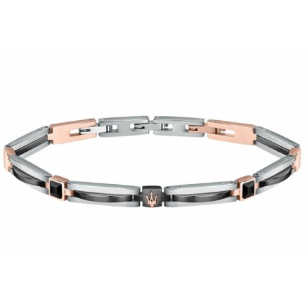 Bracciale Uomo Maserati JM223ATZ19 Acciaio inossidabile 21 cm