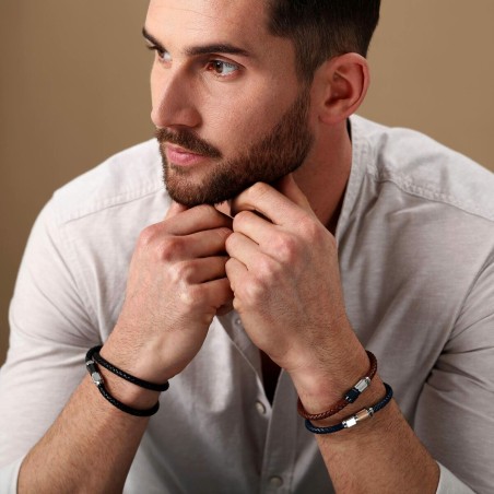 Bracciale Uomo Maserati Pelle