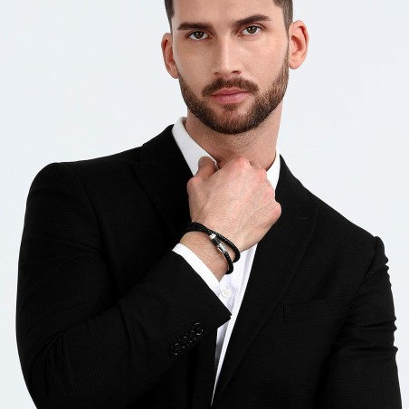 Bracciale Uomo Maserati Pelle