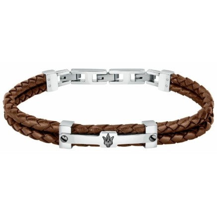 Bracciale Uomo Maserati JM422AVE12 Pelle 22 cm 2
