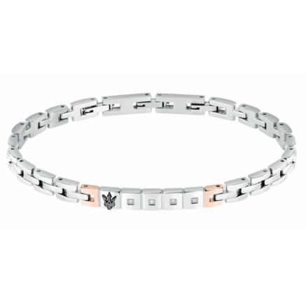 Herrenarmreif Maserati JM423ATY19 Edelstahl 21,5 cm
