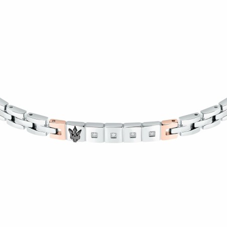 Bracciale Uomo Maserati JM423ATY19 Acciaio inossidabile 21,5 cm