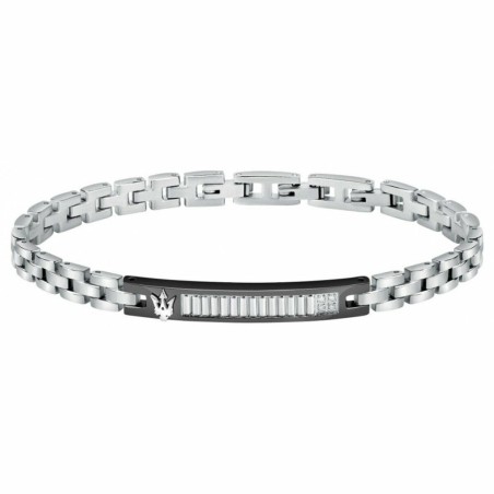 Bracciale Uomo Maserati Acciaio inossidabile 21,5 cm Argentato