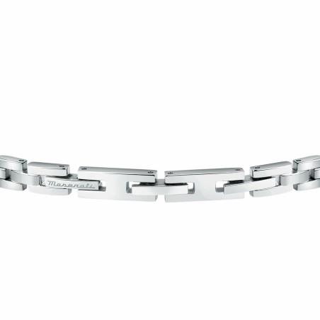 Bracciale Uomo Maserati Acciaio inossidabile 21,5 cm Argentato