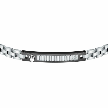 Bracciale Uomo Maserati Acciaio inossidabile 21,5 cm Argentato