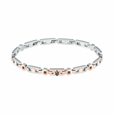 Bracciale Uomo Maserati Acciaio inossidabile 21,5 cm Argentato