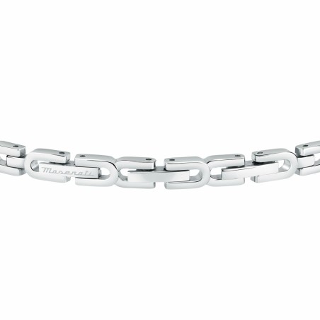 Bracciale Uomo Maserati Acciaio inossidabile 21,5 cm Argentato
