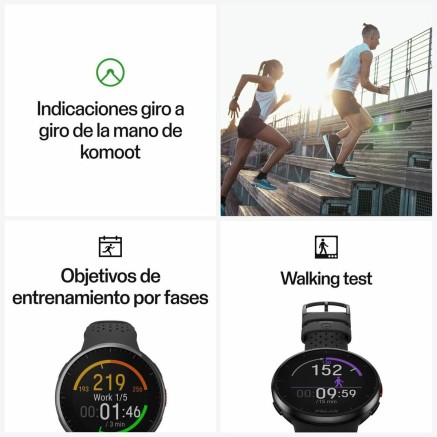 Smartwatch Polar Zwart 1,2" 2
