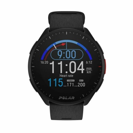 Smartwatch met Stappenteller Polar Zwart 1,2" Ø 45 mm