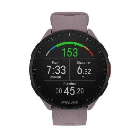 Smartwatch met Stappenteller Running Polar Paars 1,2"