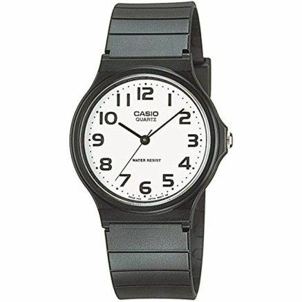 Orologio Unisex Casio MQ-24-7B2LEG Bianco Nero (Ø 34 mm)