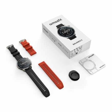 Smartwatch Amazfit Balance 2 Nero Grigio 1,5" 2