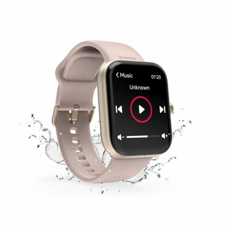 Smartwatch Hama 00178615 FIT WATCH 5000 Rosa Rotgold 1,65"