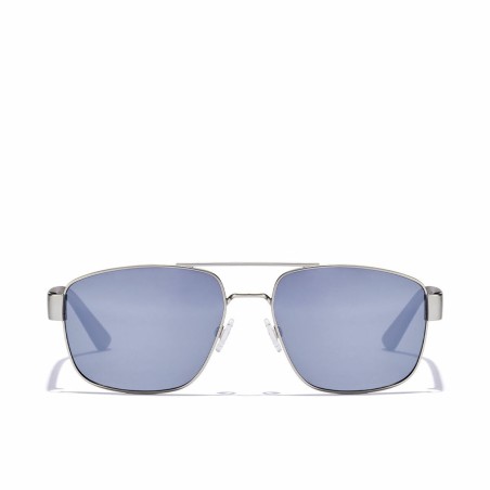 Gafas de Sol Hombre Hawkers Falcon Negro Plateado Gris