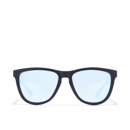 polarisierte Sonnenbrillen Hawkers One Raw Carbon Fiber Grau Blau (Ø