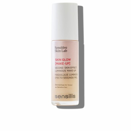 Base de maquillage liquide Sensilis SKIN GLOW Nº 01 Ivory 30 ml