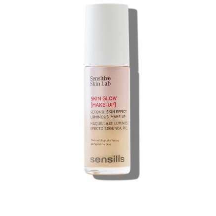 Base per Trucco Fluida Sensilis SKIN GLOW Nº 04-Beige Rose 30 ml