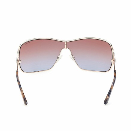 Lunettes de soleil Femme Guess GU7876 32F Doré Ø 110 mm 2