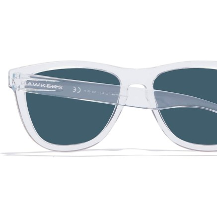Unisex-Sonnenbrille Hawkers One Raw Ø 54,8 mm Durchsichtig 2