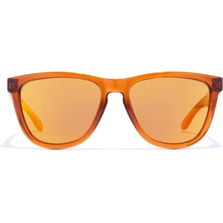 Unisex Sunglasses Hawkers One Raw Polarised Ø 55,7 mm Pink Transparen