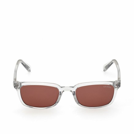 Lunettes de soleil Unisexe Guess GU8284 20E Gris Argent Ø 50 mm