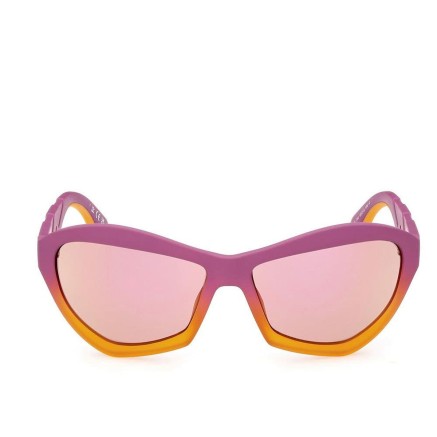 Occhiali da sole Unisex Adidas OR0095 73U Rosa Ø 50 mm 2