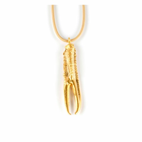 Ketting Dames Shabama Tuent Cool Blik Met goudglans Nylon Beige 1 m