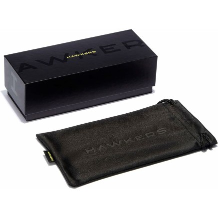Occhiali da sole Unisex Hawkers Bat Ø 45 mm Giallo Nero 2