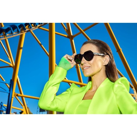 Gafas de Sol Mujer Hawkers x Paula Echevarría ø 59 mm Negro 2
