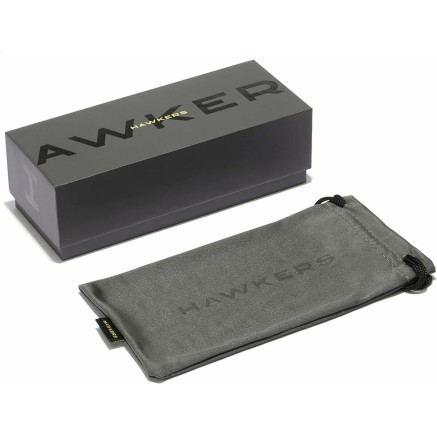 Lunettes de soleil Unisexe Hawkers Twist Ø 49 mm Noir 2