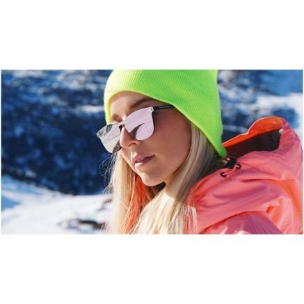 Occhiali da sole Unisex Northweek Wall Phantom Ø 45 mm Rosa Nero 2