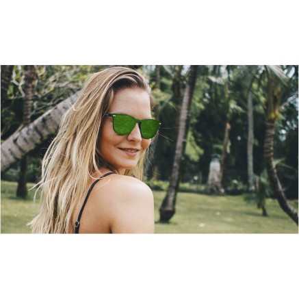 Unisex Sunglasses Northweek Wall Phantom Ø 45 mm Green Black 2