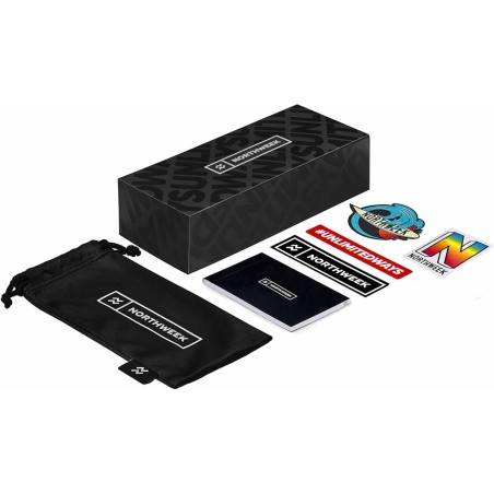 Zonnebril Uniseks Northweek Wall Phantom Ø 45 mm Groen Zwart