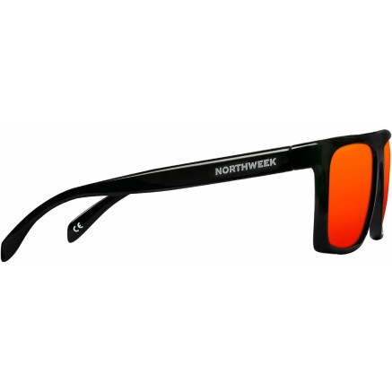 Unisex-Sonnenbrille Northweek Hale Ø 50 mm Rot Schwarz 2