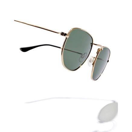 Occhiali da sole Unisex Hawkers SIXGON DRIVE Dorato Ø 51 mm Verde 2