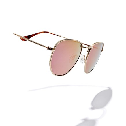 Unisex Sunglasses Hawkers SIXGON DRIVE Golden Ø 51 mm Purple 2