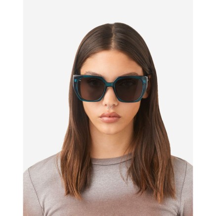 Occhiali da sole Unisex Hawkers BOUJEE Nero Ø 55 mm 2