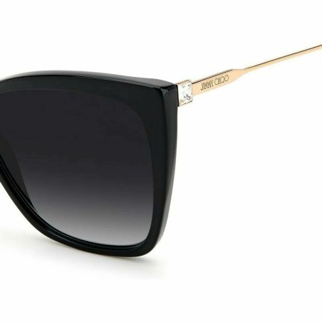 Lunettes de soleil Femme Jimmy Choo SEBA/S Noir Doré