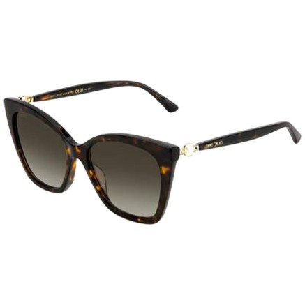 Occhiali da sole Donna Jimmy Choo RUA/G/S Nero ø 56 mm