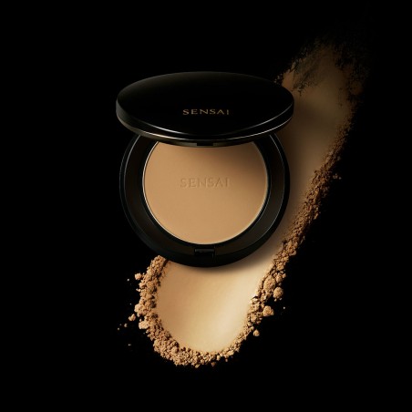 Basis für Puder-Makeup Sensai Total Finish Nº TF103 Warm beige Spf 1
