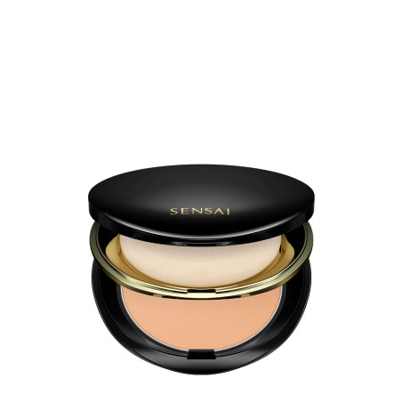 Basis für Puder-Makeup Sensai Total Finish Nº TF103 Warm beige Spf 1