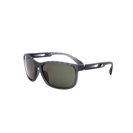 Lunettes de soleil Unisexe Shine Inline Adidas Sport N Gris Ø 62 mm